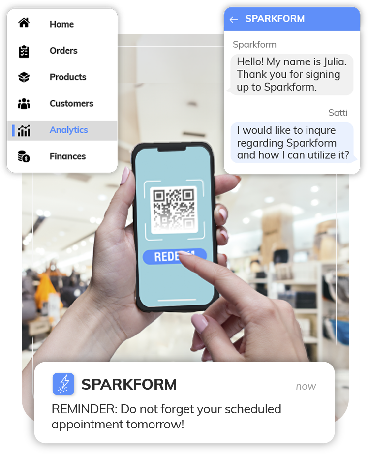 SparkForm App UI